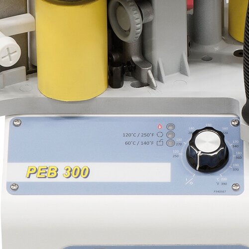 The required working temperature  is set by potentiometers.