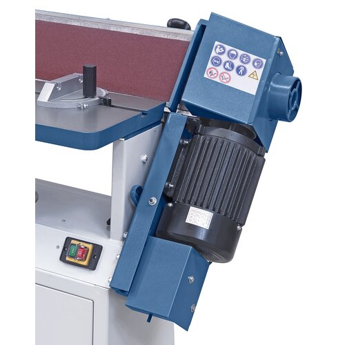 Linear guide of sanding unit in vertical direction (instead of tilting function) for flawless results.