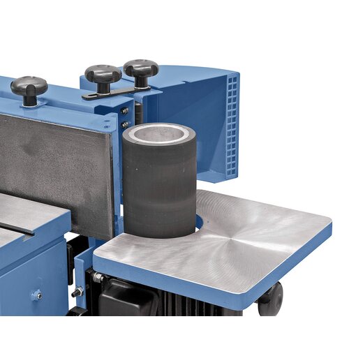 Support table for contour sanding, comes complete with rubber-coated sanding roller.