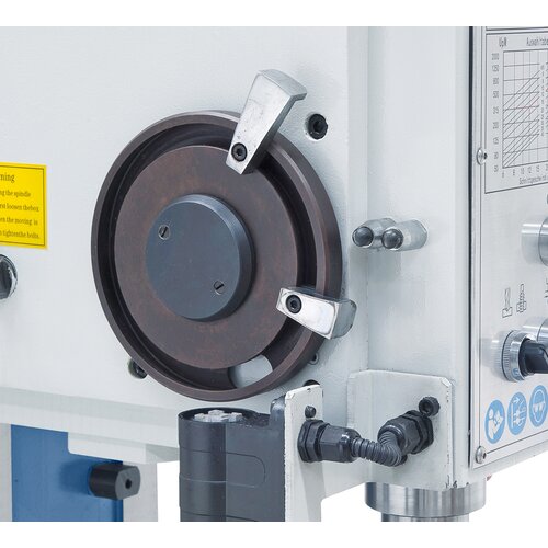 Tapping device with automatic spindle return, ideal for series production