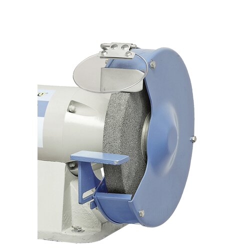 De serie con muela, soporte de pieza ajustable, protector lateral y ocular