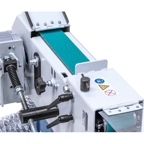 Utvidet bruksområde takket være den store, flate slipeflaten på 300 x 100 mm  300 x 100 mm overflateslipeområde