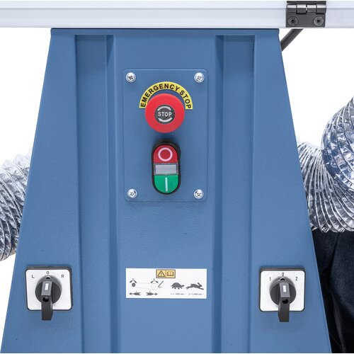 1. Valgbryter for rørsliping eller båndsliping  2. Valgbryter for hastighetskontroll