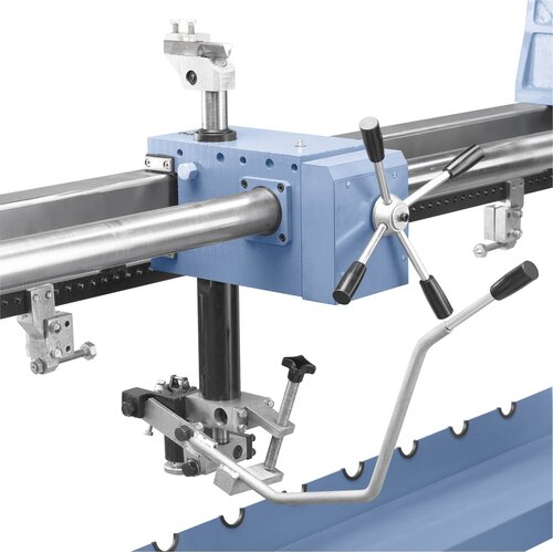 Complete with integrated copying device to allow copying of original 
parts or templates.