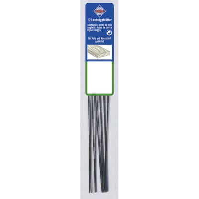 Lehtisahan terä 130 mm, vahvuus 1 - hieno, puulle, muoville, kipsille (12 kpl)