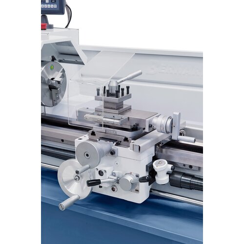 Levier ergonomique pour le réglage d'avance longitudinale et transversale.