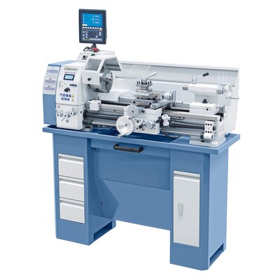 Leit- und Zugspindeldrehmaschine Profi 700 Top / 230 V inkl. 2-Achs-Digitalanzeige ES-12 V