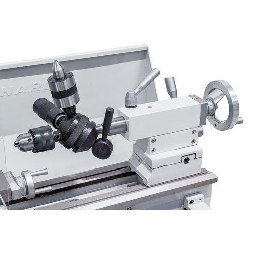 Machine can be equipped with revolving tailstock turret for economic operating