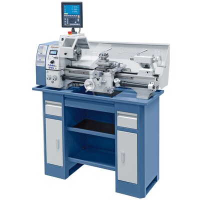Precision lathe Profi 550 PRO / 400 V incl. 2-axis-digital readout ES-12 V