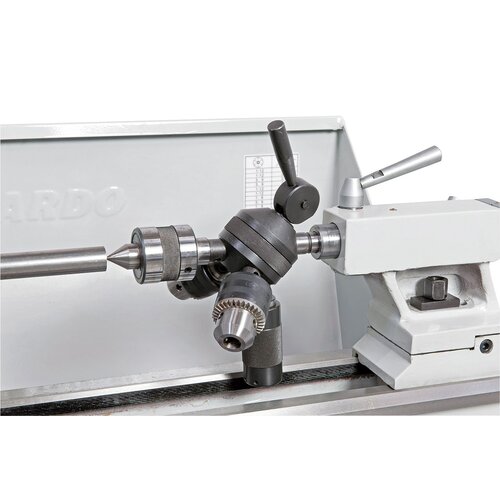 Machine can be equipped with revolving tailstock turret for economic operating
