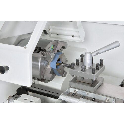 Independent chuck 125 mm (optional) ideal for clamping of asymmetrical workpieces