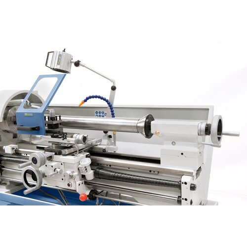Ball nose live center 125 mm, ideal for clamping  of pipes and hollow parts (optional).