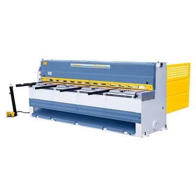 Motorische Tafelschere mit Blechauswurf nach vorne und hinten MTR 2060 x 4 mm NCC mit pneumat. Blechhochhaltevorrichtung *