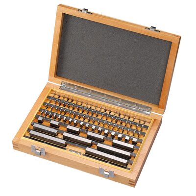 Metric gage block set 87 pcs. DIN861/1