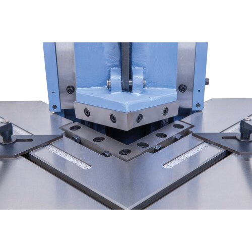 Precision cutting blades made of surface-hardened steel.