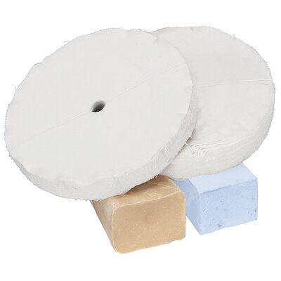 Leštící sada na dřevo Ø 250 x 25 mm, Ø 20 mm, 4 ks.