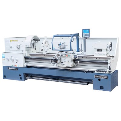 Heavy duty industrial lathe Goliath 500 x 2000 incl. 3-axis digital readout *