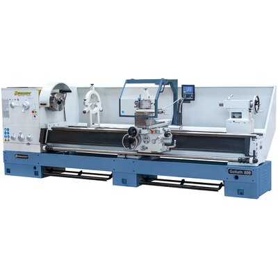 Heavy duty industrial lathe Goliath 800 x 3000 incl. 3-axis digital readout *