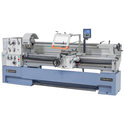 Heavy duty industrial lathe TITAN 560 x 2000 Pro incl. 3-axis digital readout *