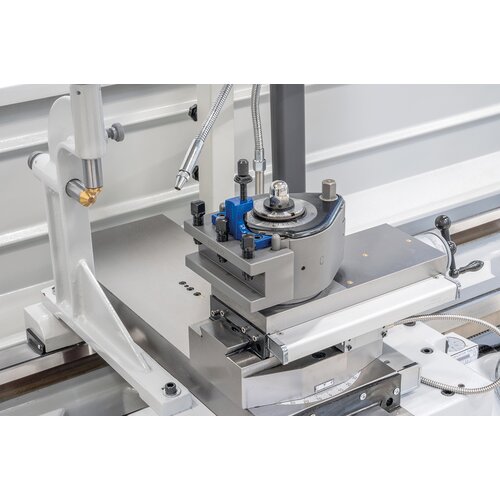 The machine is equipped with a quick change tool post holder to raise efficiency.