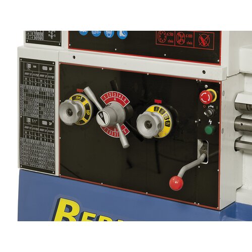 Logical and accurate control of feed drive, polished gear wheels allow for a smooth run