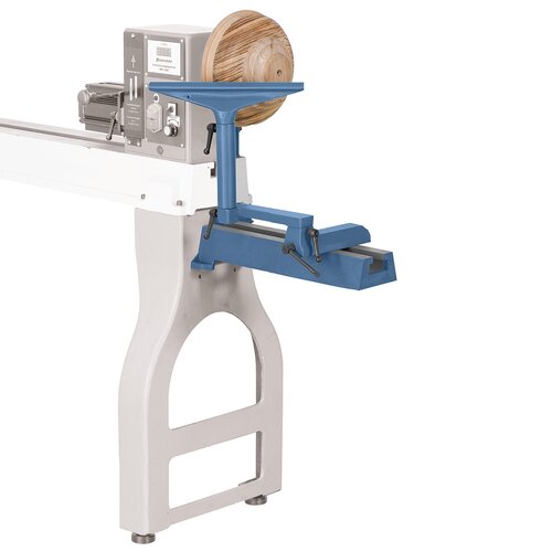 Přípravek na vnější broušení umožňuje bez problému  opracovávat také větší obrobky (Ø 920 mm)