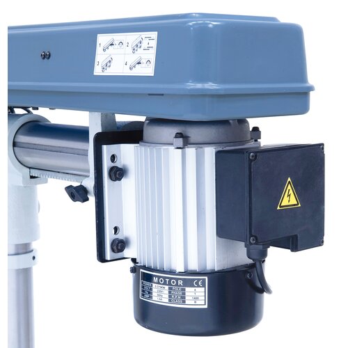 Powerful aluminium motor in accordance with the IP 54 standard