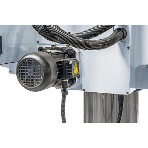 Serially with hydraulic motor for clamping the support, the column and of the drill head.