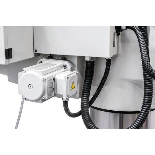 Serially with hydraulic motor for clamping the support, the column and of the drill head.