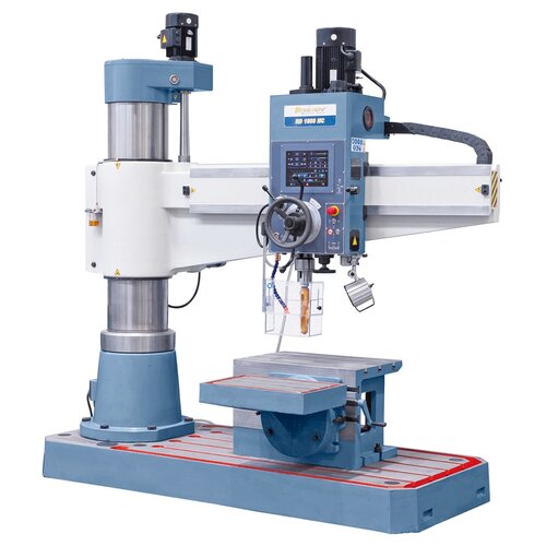 Picture shows optionally available horizontal swivel table. (RD 1600 NC Vario)