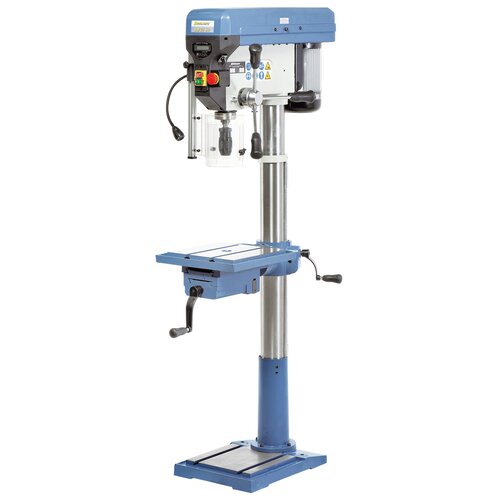 Machine vise 155 mm (Art. no. 28-2004) mounted on the base of the work table (optional)