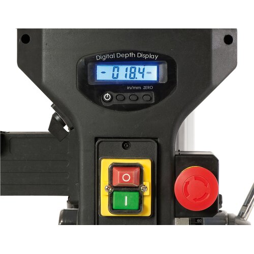 Digital display for drill depth ensures high comfort