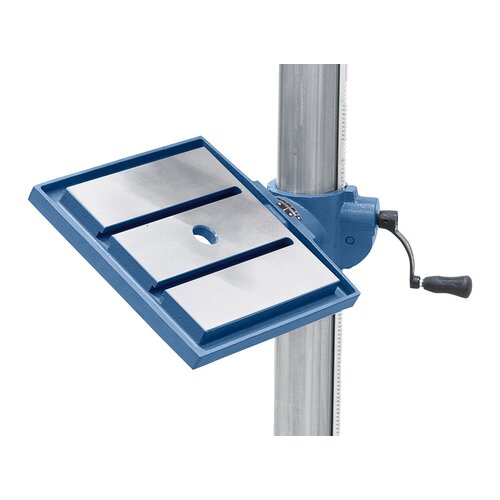 Drill table can be tilted form -45° to +45° and can be turned 360° around the column