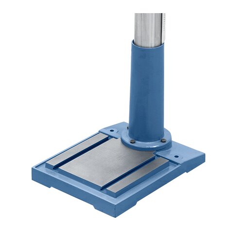 Treated base features T-slots