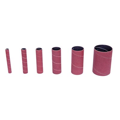 Schleifhülsen-Set Ø 13/19/26/38/51/76 mm - K 80 für OVS 40