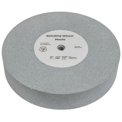 Disc de șlefuire din oxid de aluminiu Ø 250 x 50 mm, Ø 12 mm, K 220, 180 rpm f. NTS 250 Pro / NTS 250 P