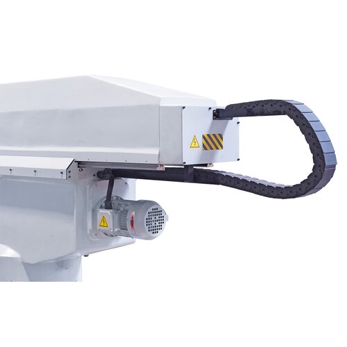 The high-quality linear guidings guarantees smooth movement of drill head.
