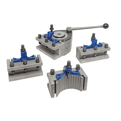 40 pos. tool post & holder set System Multifix size C, incl. 4 tips