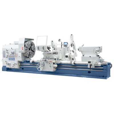 Heavy lathe Apollo 1250 x 8000 incl. 3-axis-digital readout **