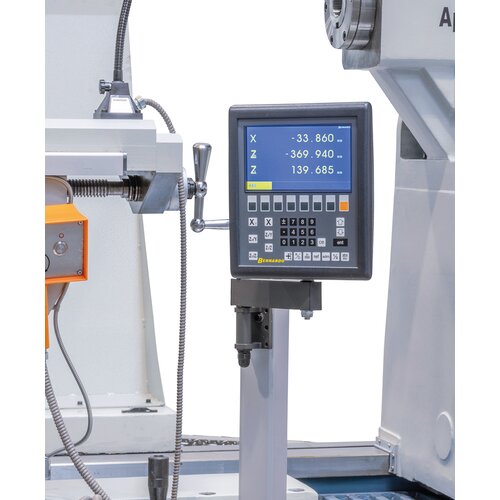 Det digitale positionsdisplay øger produktiviteten med op til 50%.