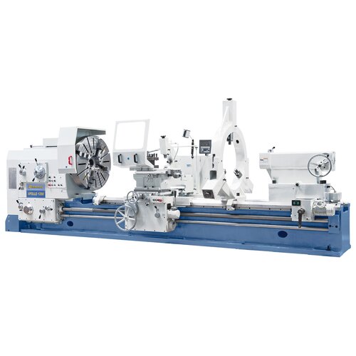 Picture show APOLLO 1250 x 3000 with optional steady rest