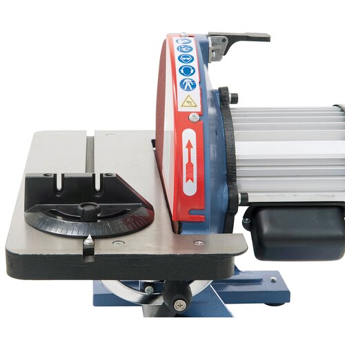 Complete with mitre fence for precise grinding of angles