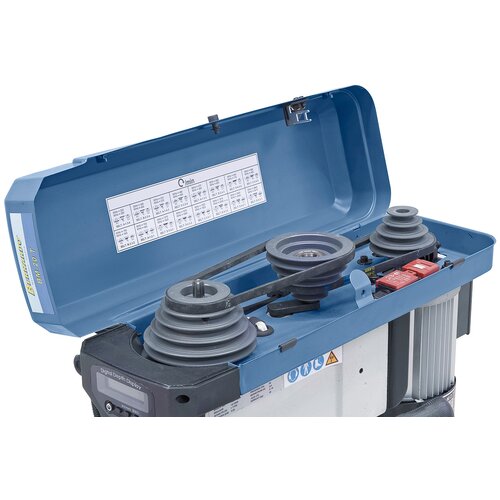 Balanced drive pulley guarantee smooth running