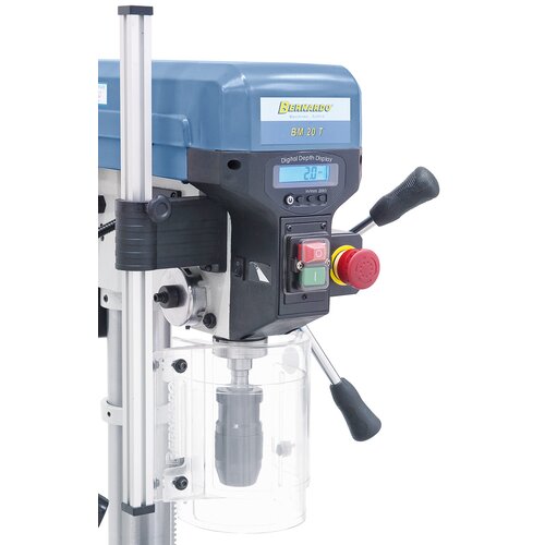 Digital display for drill depth increases comfort and convenience