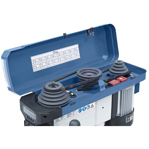 Balanced drive pulleys guarantees smooth running