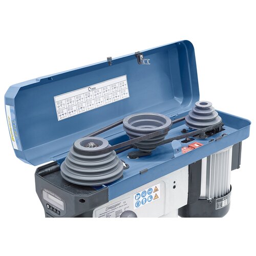 Balanced drive pulley guarantee smooth running