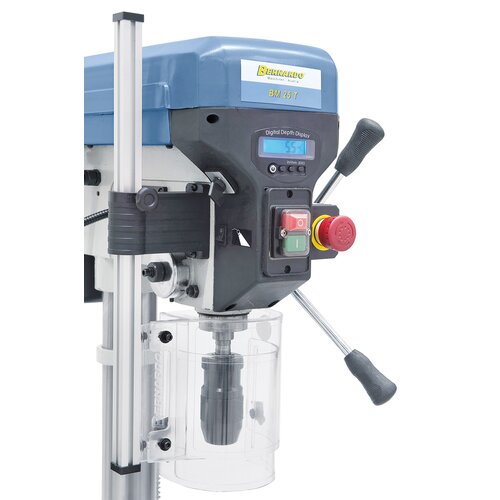 Digital display for drill depth increases comfort and convenience