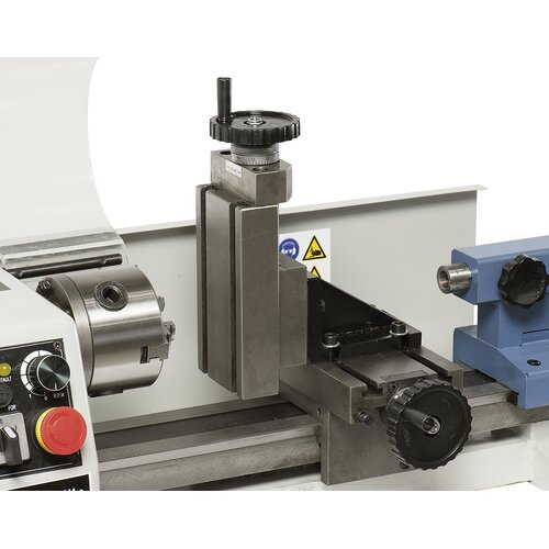 Optionally available: Vertical milling support with surface of 64 x 130 mm.