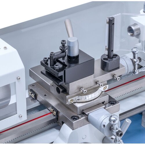 The machine is equipped with a quick change tool post holder to raise efficiency.