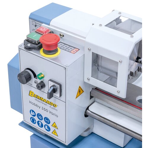 Electronic, stepless speed setting - easy readout via digital display.